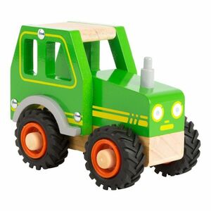 Small Foot Dřevěný traktor 1 ks zelený obraz