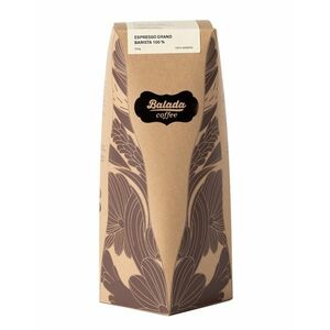 Balada Coffee Espresso Grand 100% Arabica zrnková káva 250 g obraz