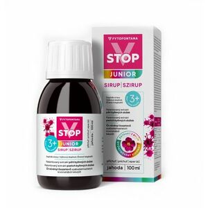 Fytofontana V-STOP Junior 3r+ jahoda sirup 100 ml obraz