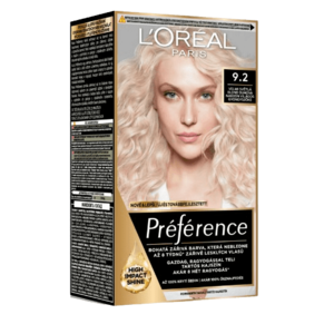 L'ORÉAL PARIS Barva na vlasy Féria Préférence Odstín: 9.2 Velmi světlá blond duhová obraz