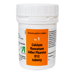 ADLER PHARMA Nr.1 Calcium fluoratum D12 400 tablet obraz