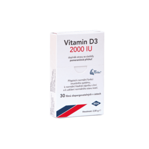 IBSA Vitamín D3 2000IU rozpustných v ústech 30 ks obraz