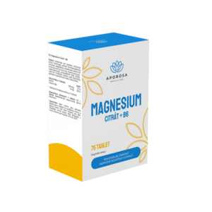 APOROSA Magnesium Citrát + B6 75 tablet obraz