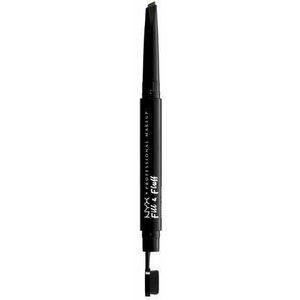 NYX PROFESSIONAL MAKEUP Fill & Fluff Eyebrow Pomade Pencil Tužka na obočí - odstín Brunette 0.2 g obraz