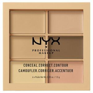 NYX PROFESSIONAL MAKEUP 3C Palette Korektor Light 15 g obraz