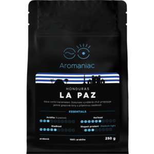 AROMANIAC Honduras La Paz, zrnková 250 g obraz