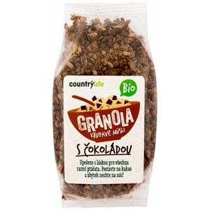 COUNTRY LIFE Granola Křupavé müsli s čokoládou BIO 350 g obraz