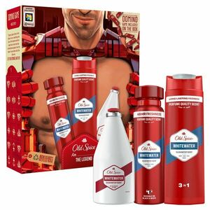 OLD SPICE Whitewater Ironman dárková sada s deodorantem ve spreji 150ml, sprchovým gelem 250ml a vodou po holení 100ml obraz