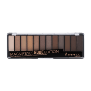 RIMMEL Magnif Eyes Palette Oční stíny 001 Nude Edition 14.2 g obraz