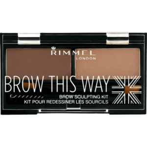 RIMMEL London Brow This Way, Paletka na obočí, 003 Dark Brown 1.1 g obraz