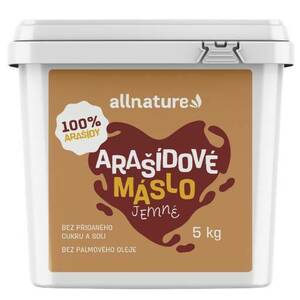 ALLNATURE Arašídový krém jemný 5000 g obraz