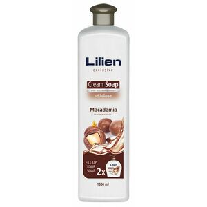 LILIEN krémové tekuté mýdlo Macadamia 1000 ml obraz