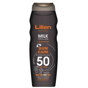 LILIEN Sun active milk SPF 50 200 ml obraz