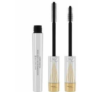 MAX FACTOR Masterpiece 2v1 Lash Wow prodlužující a objemová řasenka 001 Black 7 ml obraz