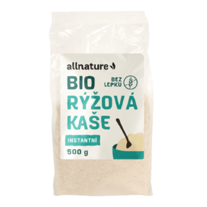 ALLNATURE Bezlepková rýžová kaše BIO 500 g obraz