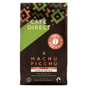 CAFÉDIRECT BIO Machu Picchu SCA 82 zrnková káva 750 g obraz