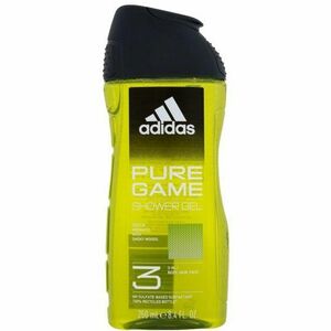 ADIDAS Pure Game 3in1 sprchový gel na tělo, vlasy a pleť pro muže 250 ml obraz