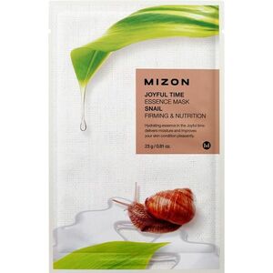 MIZON Joyful Time Essence Mask Snail Vyživující plátýnková maska se zpevňujícím účinkem 23 g obraz