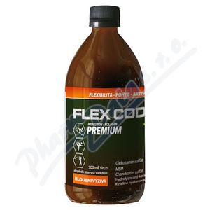 FLEX CODE Premium Hyaluron+Kolagen 500 ml obraz