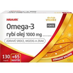 WALMARK Omega 3 rybí olej forte 195 kapslí obraz