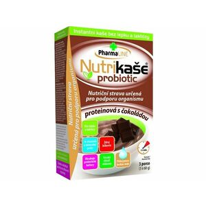 NUTRIKAŠE PROBIOTIC protein s čokoládou 3 x 60 g obraz