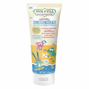 JACK N' JILL Sunscreen SPF30 přírodní opalovací krém 100 g obraz