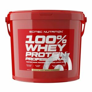 SCITEC NUTRITION 100% Whey Protein Professional vanilka/lesní plody 5000 g obraz