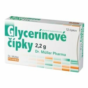 DR.MULLER Glycerinové čípky 2, 2g sup 12 ks obraz