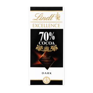 LINDT Excellence 70% hořká čokoláda 100 g obraz