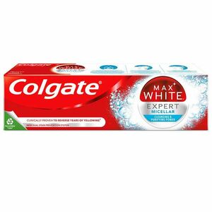 COLGATE Max White Expert Micellar Zubní pasta 75 ml obraz