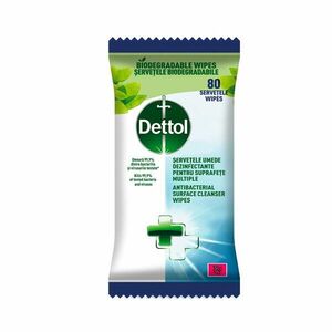 DETTOL Antibakteriální ubrousky na povrchy 80 ks obraz