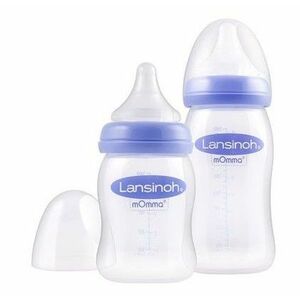 LANSINOH kojenecká láhev s NaturalWave savičkou (M) 240 ml 1 ks obraz