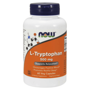 NOW FOODS L-Tryptophan 500 mg 60 kapslí obraz