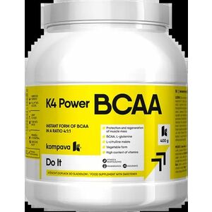 KOMPAVA K4 Power BCAA, malina-limetka 36 dávek 400 g obraz