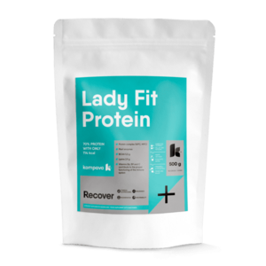 KOMPAVA LadyFit protein vanilka-smetana 500 g obraz