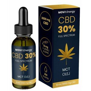 MOVIT ENERGY CBD 30% plnospektrální MCT olej 10 ml obraz