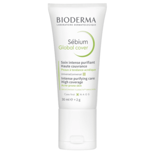 BIODERMA Sébium Global Cover vysoce krycí krém na akné 30 ml + 2g obraz