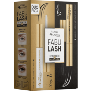 LONG 4 LASHES Fabulash Primer 9 ml + řasenka 10 ml 2 ks obraz