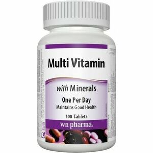 WEBBER NATURALS Multivitamín s minerály 100 tablet 100 ks obraz