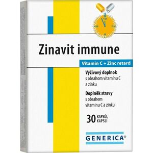 GENERICA Zinavit immune 30 kapslí obraz