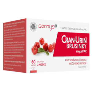 BARNY'S Cran-Urin megaPAC brusinky 60 kapslí obraz