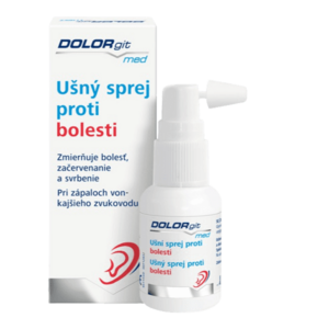 DOLORGIT MED Ušní sprej proti bolesti 20 ml obraz