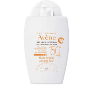 AVÈNE Minerální fluid SPF 50+ pro přecitlivělou, intolerantní nebo alergickou pleť 40 ml obraz