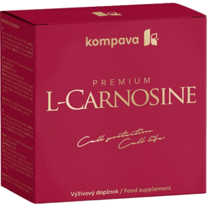 KOMPAVA Premium L-Carnosine + Acido FIT pomeranč 60 kapslí obraz