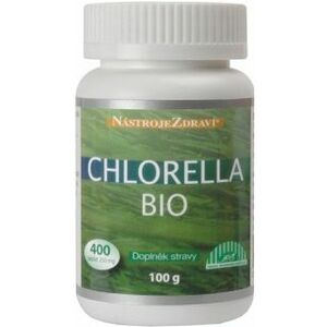 NÁSTROJE ZDRAVÍ Chlorella BIO 100 g 400 tablet obraz