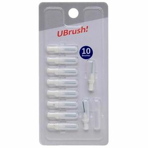 HERBADENT UBrush 1, 0 mm náhradní nástavce 10 ks obraz