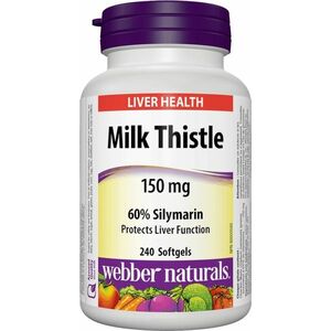 WEBBER NATURALS Ostropestřec mariánský 150 mg 240 tobolek obraz