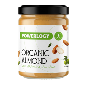 POWERLOGY Organic Almond Cream 475 g obraz