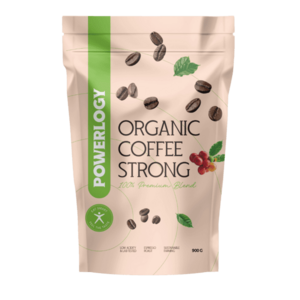 POWERLOGY Organic Coffee Strong 900 g obraz