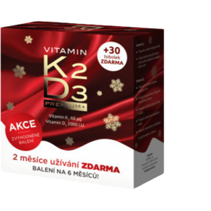 BIOMIN VITAMIN K2+D3 2000 I.U. PREMIUM 90 tobolek obraz